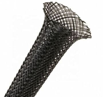 Ochranný oplet na kabely 12 mm (expandovatelný) – balení 5 m, černý