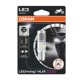 Osram LEDriving HLM EASY T19 HL 12V 6.0W/5.5W P15d 6000K White 1 kus