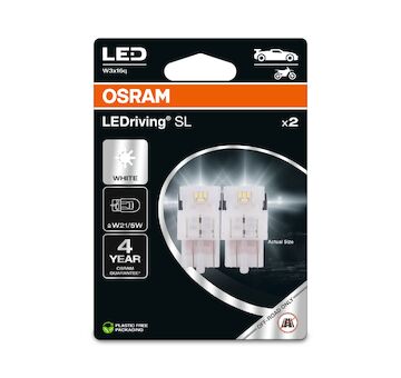 Osram LEDriving SL W21/5W 12V W3x16q White 7515DWP-2BL 2ks
