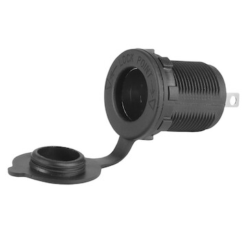 Palubní zásuvka zapalovače (CL) – voděodolná, 12V/24V, vestavná