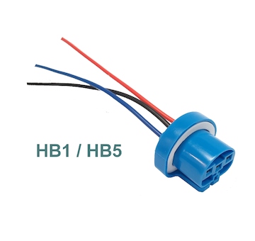 Patice autožárovky HB1, HB5 - plastová
