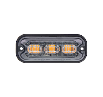 Predator 3x4W LED, 12 - 24V, oranžový, ECE R65, br003A