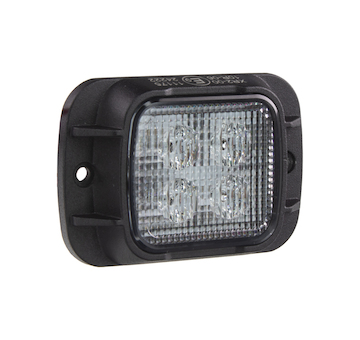 Predator 4x3W LED, 12 - 24V, červený, ECE R65, br013R