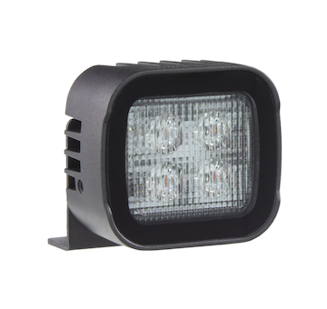 Predator 4x3W LED, 12 - 24V, červený, ECE R65 na L držáku, br013RL
