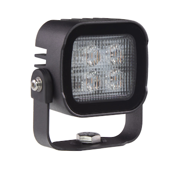 Predator 4x3W LED, 12 - 24V, červený, ECE R65 na U držáku, br013RU