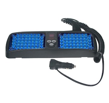 PREDATOR dual LED vnitřní, 12V, modrý, 320mm, STM KF801BLU