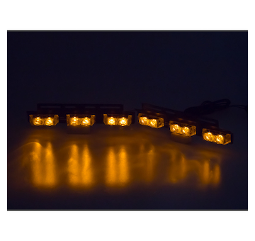 Predator LED do mřížky, 12V, oranžový, KF071-2