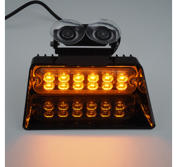 Predator LED vnitřní, 12x LED 3W, 12 - 24V, oranžový, ECE R65, brW012A