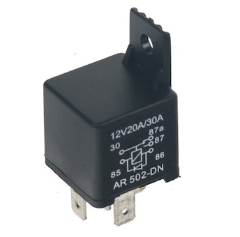 PŘEPÍNACÍ relé 12V, 20A/30A s diodou, STM 46037