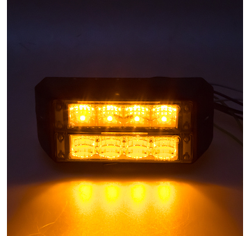 PROFI DUAL výstražné LED světlo vnější, 12-24V, oranžové, ECE R65, STM 911-C4D