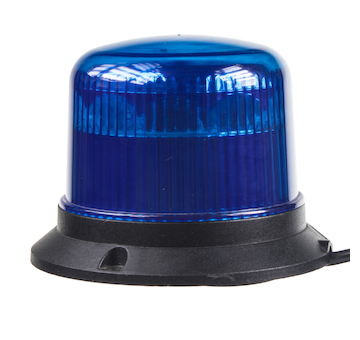 PROFI LED maják 12-24V 10x3W modrý magnet ECE R10 121x90mm, STM 911-E30MBLU