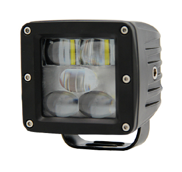 Profi LED výstražné pruhy 10-80V 5LED modrý 82x75mm, WA-009B