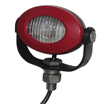 Profi LED výstražné světlo 12 - 24V 3x3W červený ECE R10 92x65mm, 911-E33R