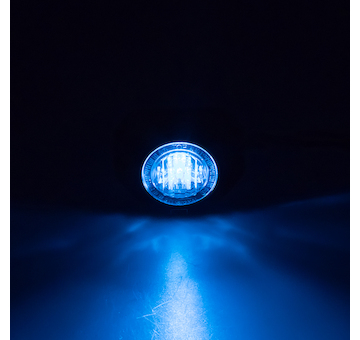 PROFI výstražné LED světlo vnější, 12-24V, modré, ECE R65, STM 911-P3BLU