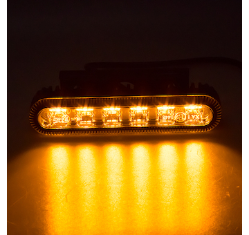 Profi výstražné LED světlo vnější, oranžové, 12 - 24V, ECE R65, 911-622