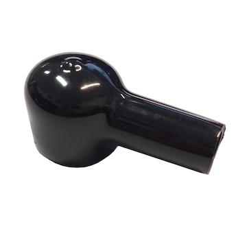 PVC izolační krytka černá  BF IK017 N