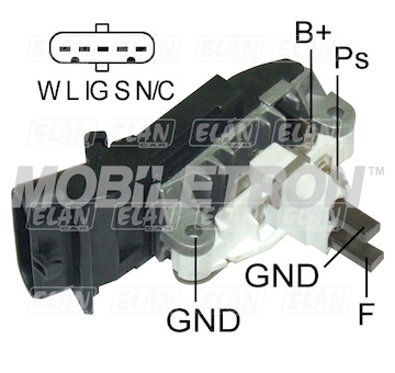 Regulátor alternátoru Bosch 0123525501 / 1197311558