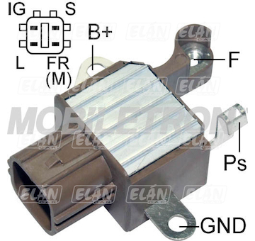 Regulátor alternátoru Denso 27060-0A110 / 104210-3051