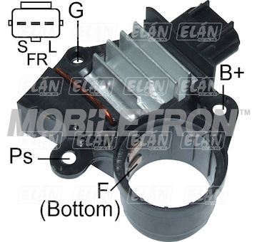 Regulátor alternátoru Ford 3L74-10300AA / 3L7Z-10346AA