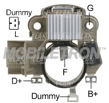 Regulátor alternátoru Mitsubishi 98VB10K359BA / A866X40371