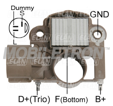 Regulátor alternátoru Mitsubishi A2T09591 / A866X17272