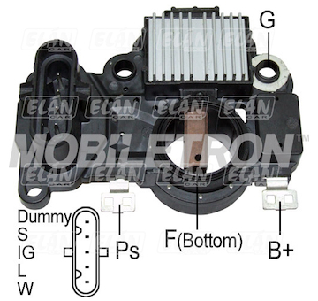 Regulátor alternátoru Mitsubishi A4TA8191 / 6100713F
