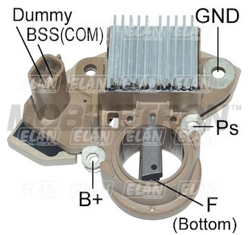 Regulátor alternátoru Mitsubishi A4TJ0281 / A4TJ0282