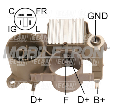 Regulátor alternátoru Mitsubishi A5T04292 / A866T38570