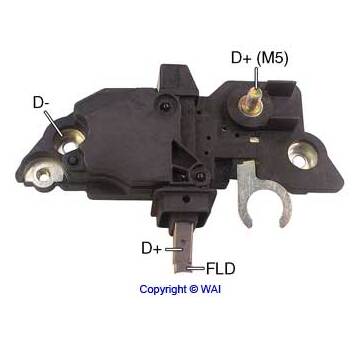 Regulátor napětí alternátoru Bosch 0124515004