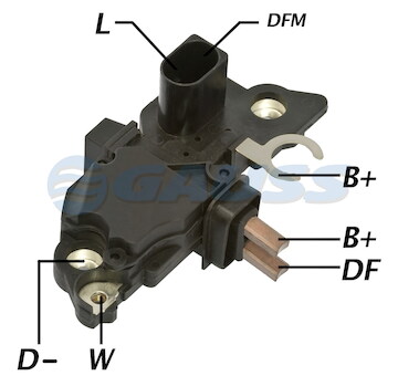 Regulátor napětí Gauss - Bosch F00M145206