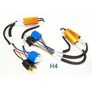 Rezistor pro LED žárovku s paticí H4