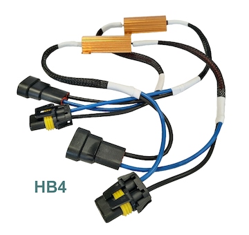 Rezistor pro LED žárovku s paticí HB4