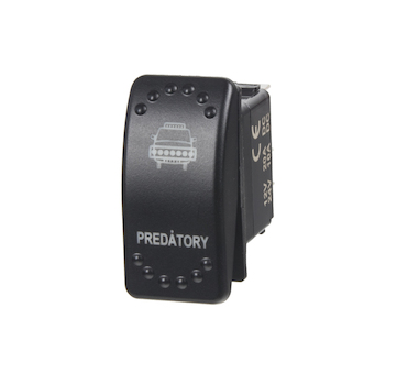 Rocker spínač PREDÁTORY 12/24V, STM 47111