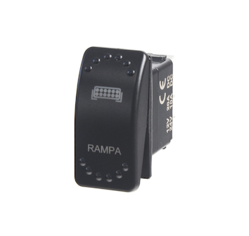 Rocker spínač RAMPA 12/24V, STM 47113