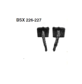 Sada uhlíků startéru - Bosch 1004336609  GE BSX 226-227