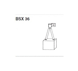 Sada uhlíků startéru - Bosch 1007014105