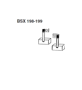 Sada uhlíků startéru - Bosch 2004336064