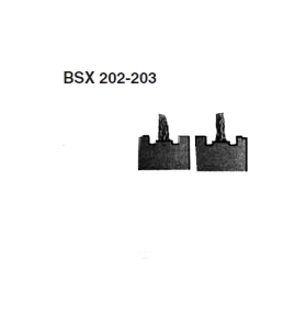 Sada uhlíků startéru - Bosch 2004336091