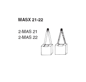 Sada uhlíků startéru - Magneti Marelli 72162402 GE MASX 21-22
