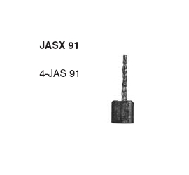 Sada uhlíků startéru - Mitsubishi M649T00771