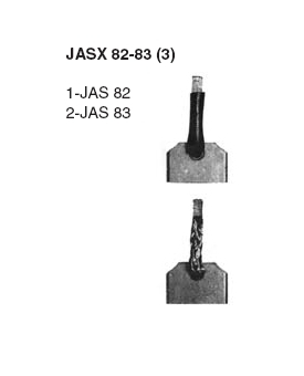 Sada uhlíků startéru - Mitsubishi M649T01371