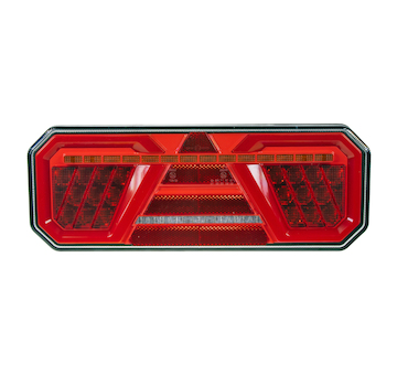 Sdružená LED lampa pravá zadní s dynamickými blinkry 12/24V, STM TRL33P