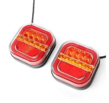 Sdružená LED lampa zadní s dynamickými blinkry 12 - 24V, TRL23LED