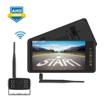SET bezdrátový digitální kamerový systém s monitorem 9 AHD na zrcátko, STM SVWD901SETAHD