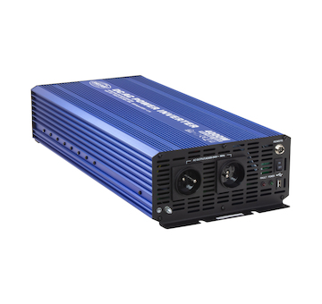 Sinusový měnič napětí 12V - 230V 4000W, s USB, 35PSW4012
