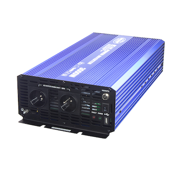 Sinusový měnič napětí z 12, 230V + USB, 3000W, 35PSW3012