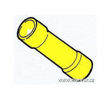 Spojovací dutinka žlutá 10ks