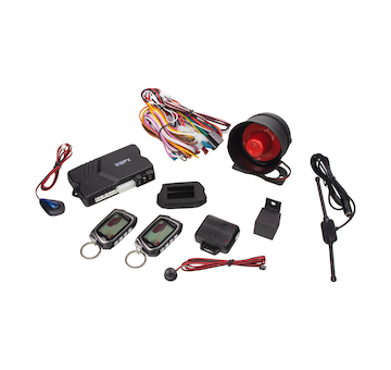 SPY 2-WAY CAR autoalarm, 2 x LCD ovladač, SPY27