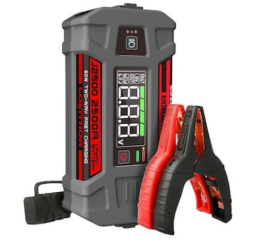 Startovací zdroj Lokithor J2500 12V LiFePO4 2500A 60W PD