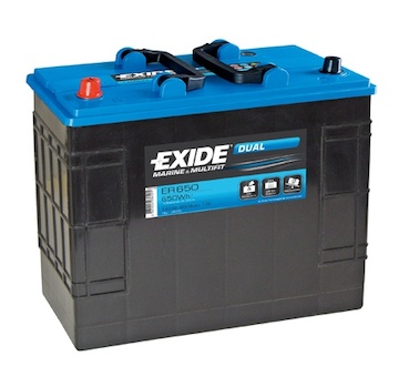 Trakční baterie EXIDE Dual 12V 142Ah ER650